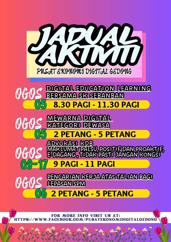 JADUAL AKTIVITI AUG 2023