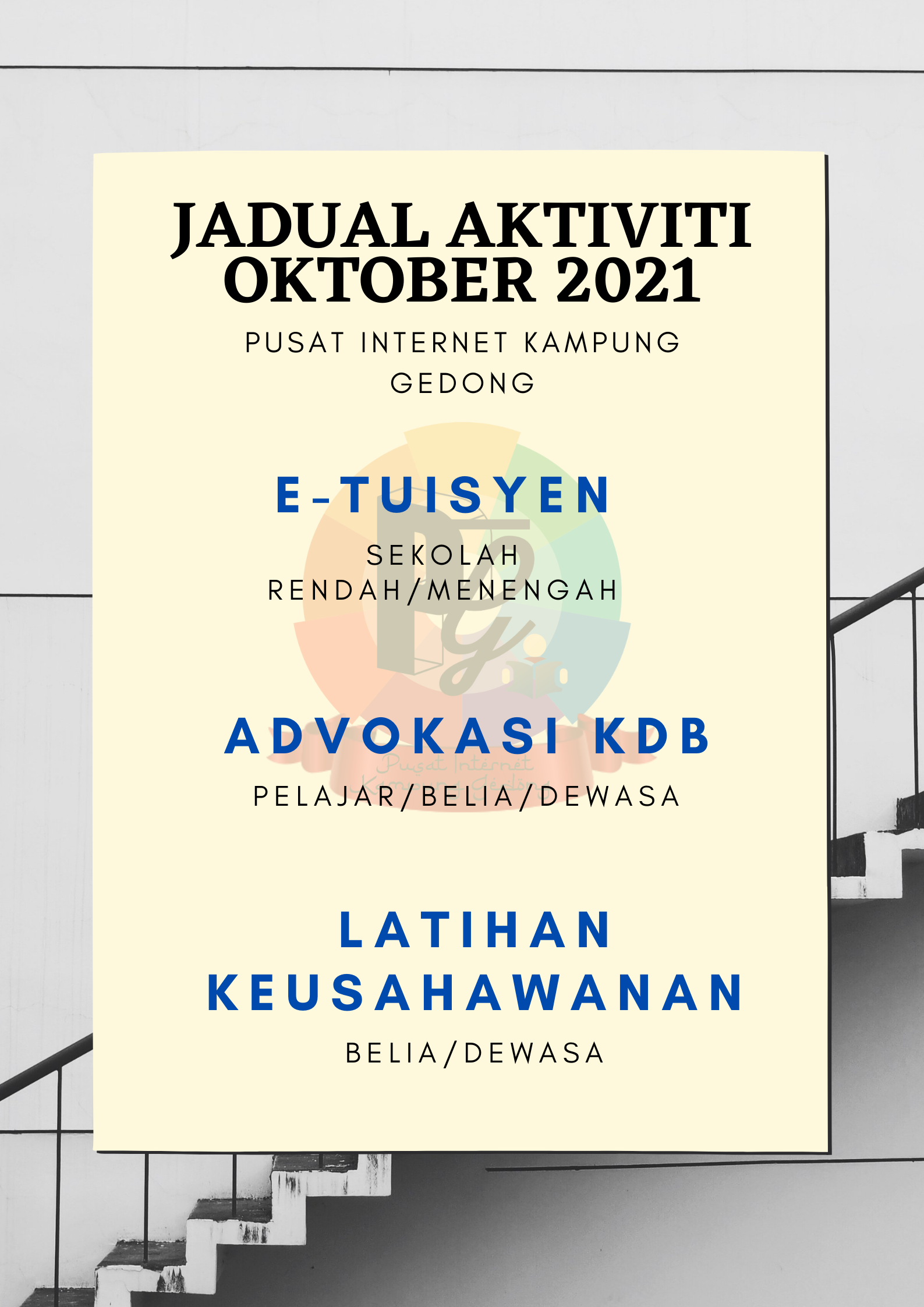 JADUAL AKTIVITI SEPTEMBER 2021 2