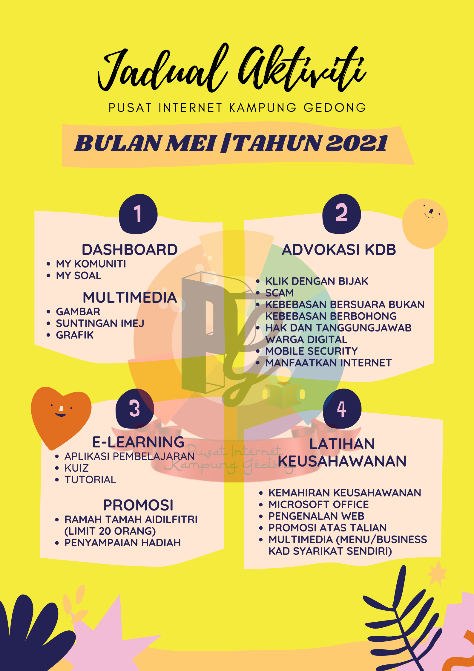 Jadual Aktiviti